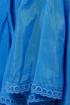 تنورة جريسيلدا قصيرة من القطن والحرير